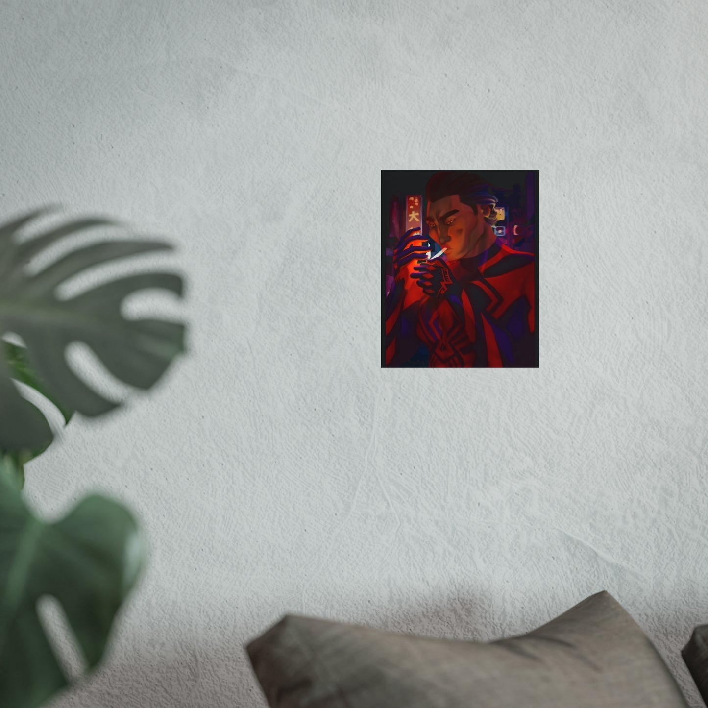 Miguel O'Hara Spider-Man: Across the Spider-Verse Poster Print